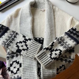 Womens Gap cozy oversized cardigan sweater
